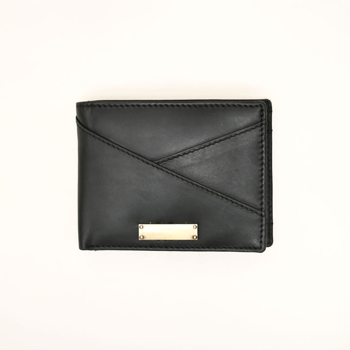 Leather Wallet 1B Dark Brown – Premium Nappa Leather Men’s Wallet with Coin Pocket & 6 Card Slots
