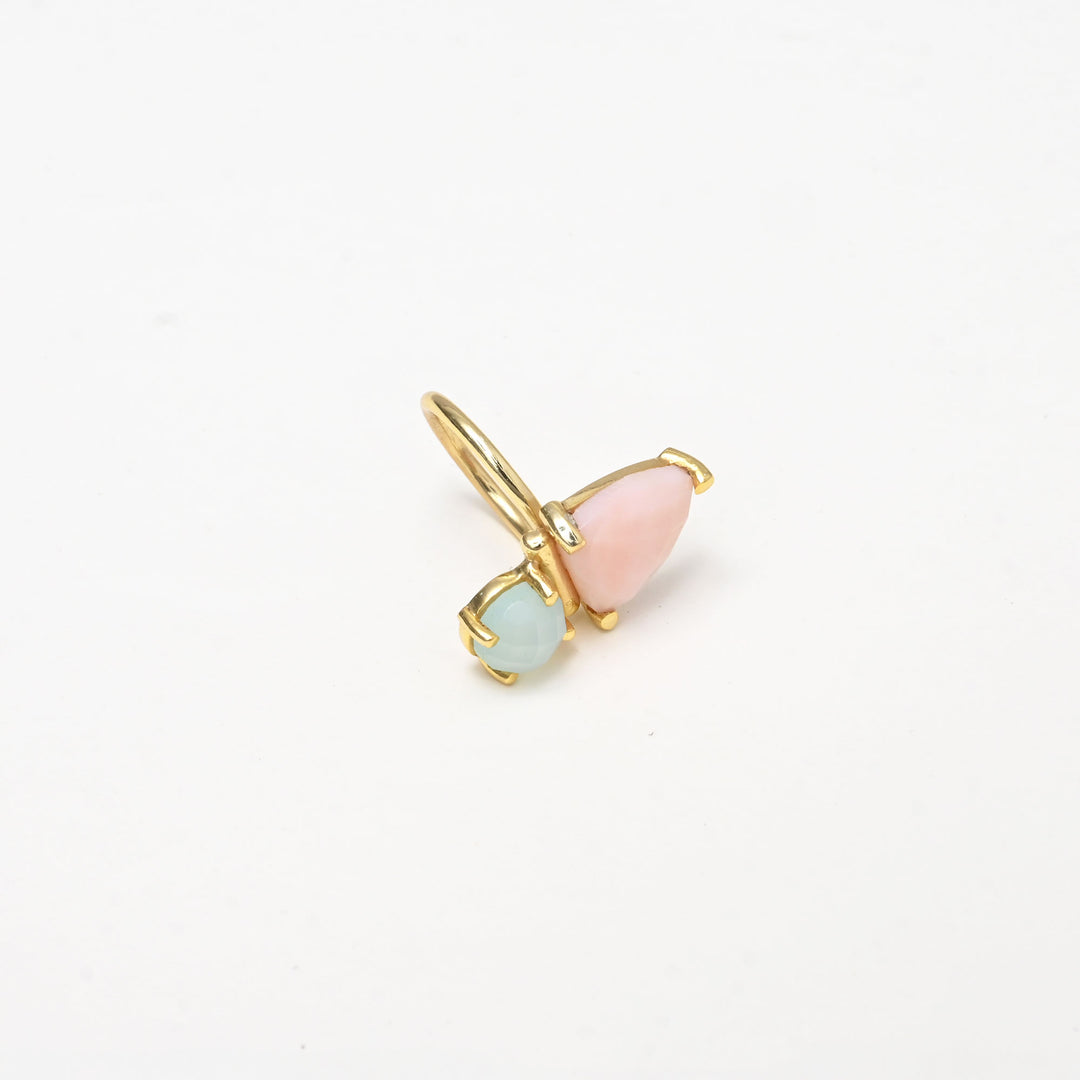 Pink Stone Ring – Harmony Design