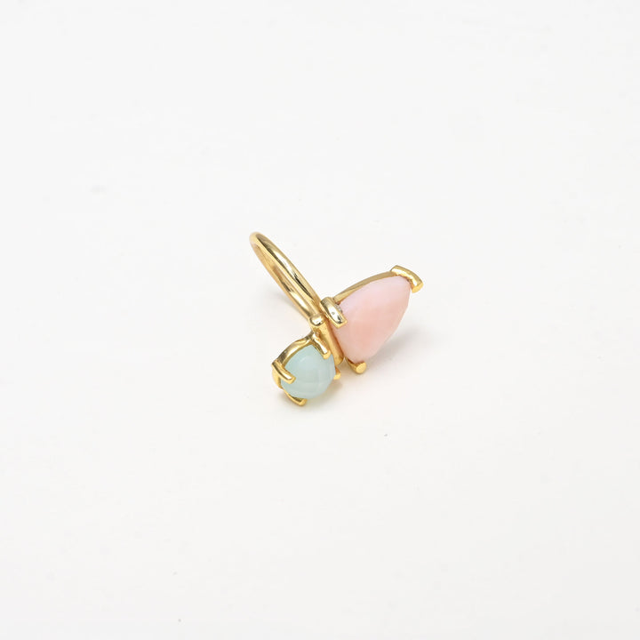 Pink Stone Ring – Harmony Design