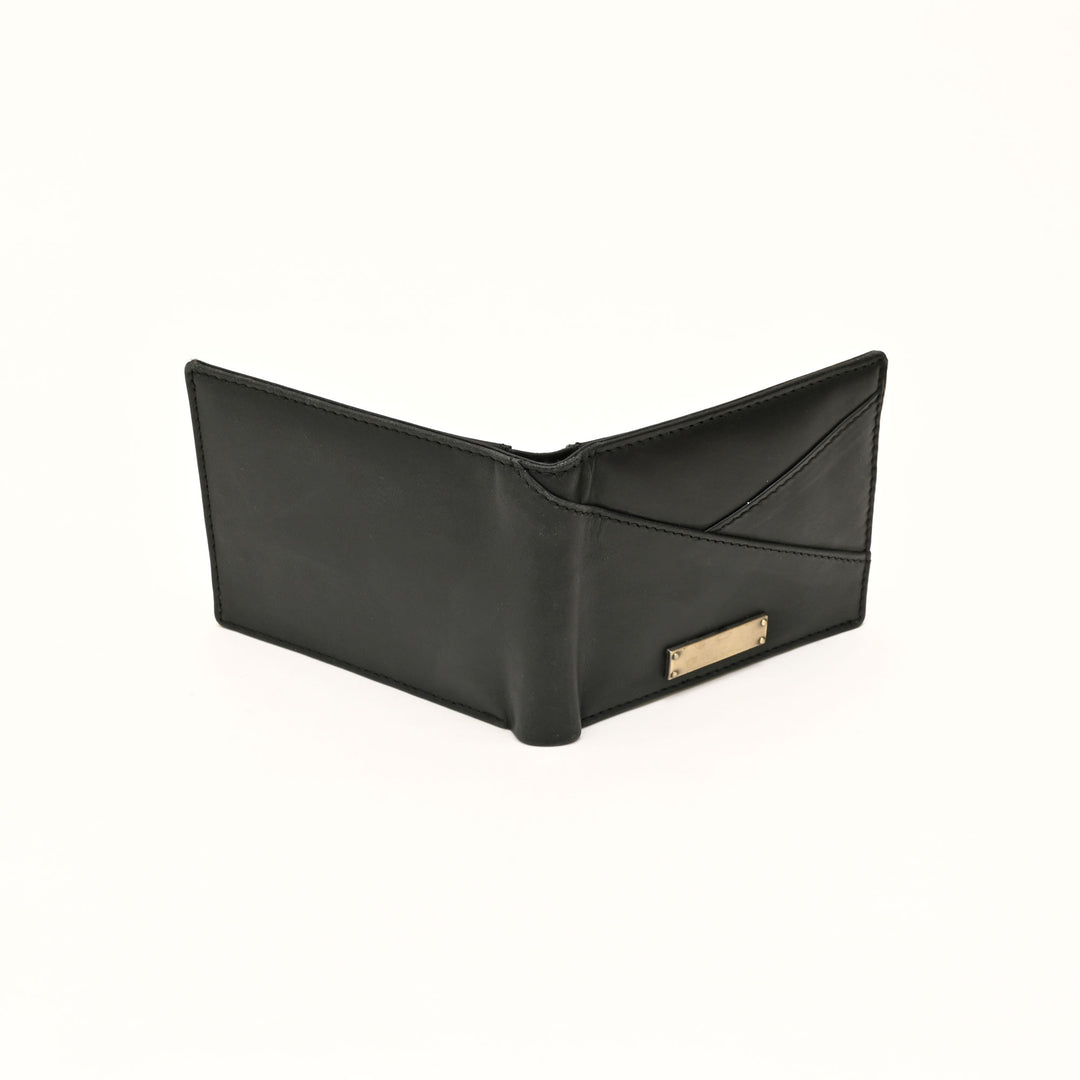 Leather Wallet 1B Dark Brown – Premium Nappa Leather Men’s Wallet with Coin Pocket & 6 Card Slots