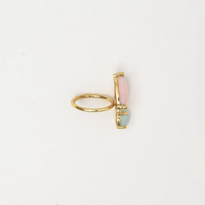 Pink Stone Ring – Harmony Design