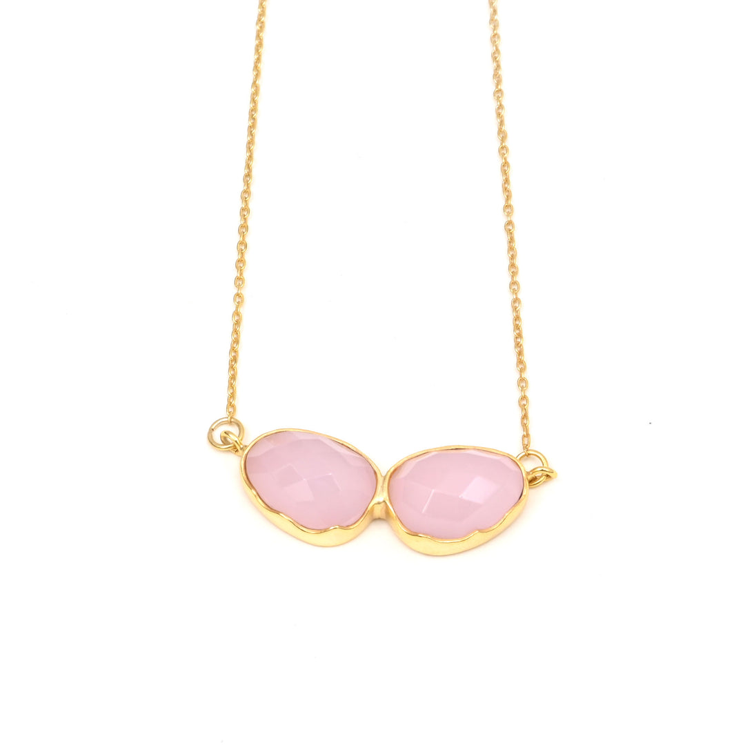 Blush-Toned Necklace – Harmony Design