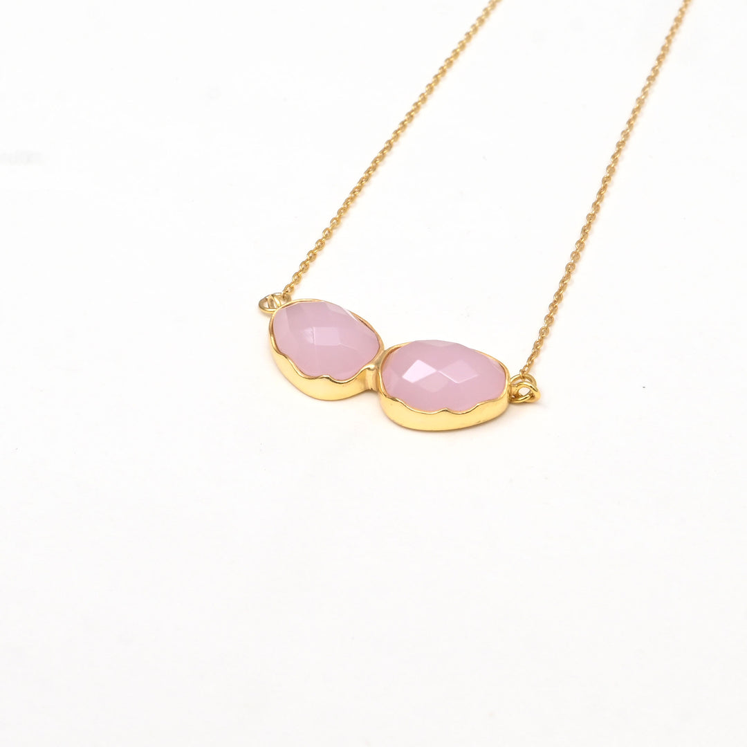 Blush-Toned Necklace – Harmony Design