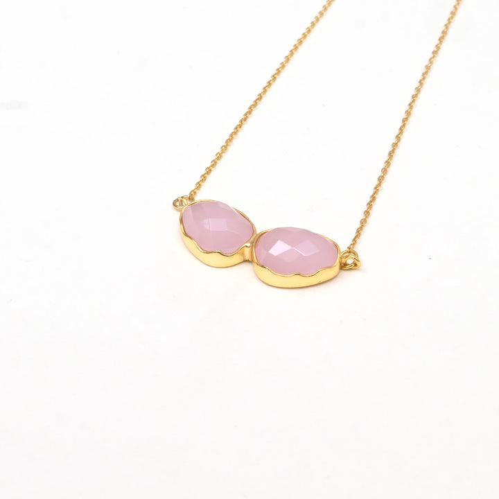 Blush-Toned Necklace – Harmony Design