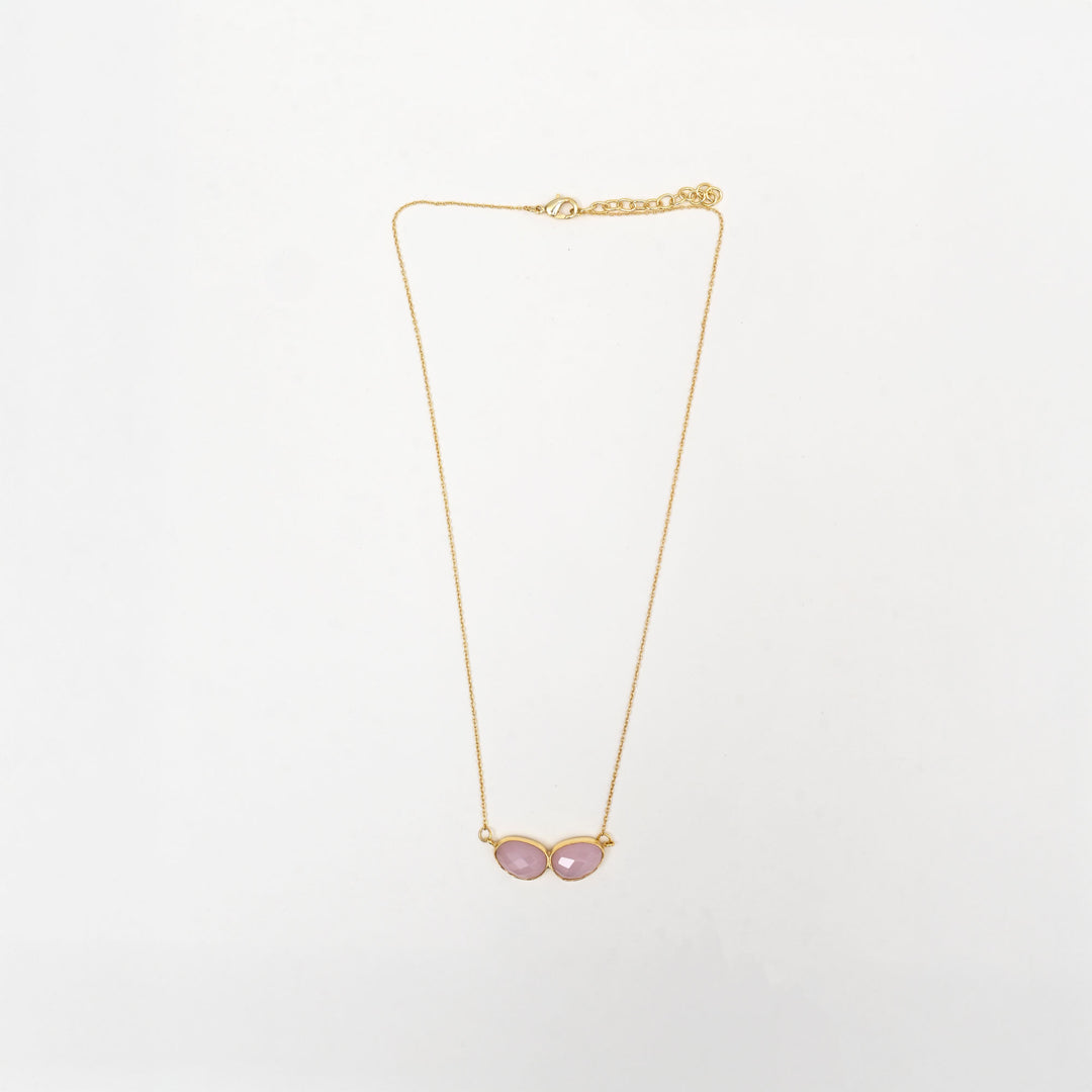Blush-Toned Necklace – Harmony Design