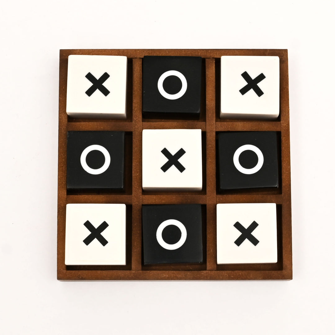 Modern Resin Tic Tac Toe Game Set. | Luxury Home Décor Accent |