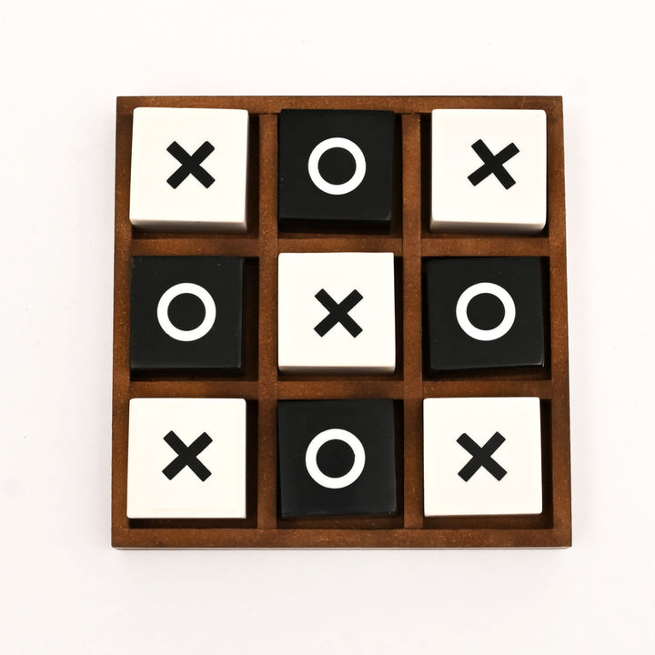 Modern Resin Tic Tac Toe Game Set. | Luxury Home Décor Accent |
