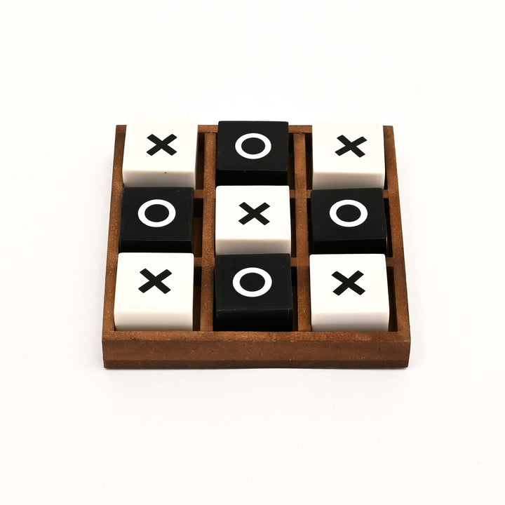 Modern Resin Tic Tac Toe Game Set. | Luxury Home Décor Accent |