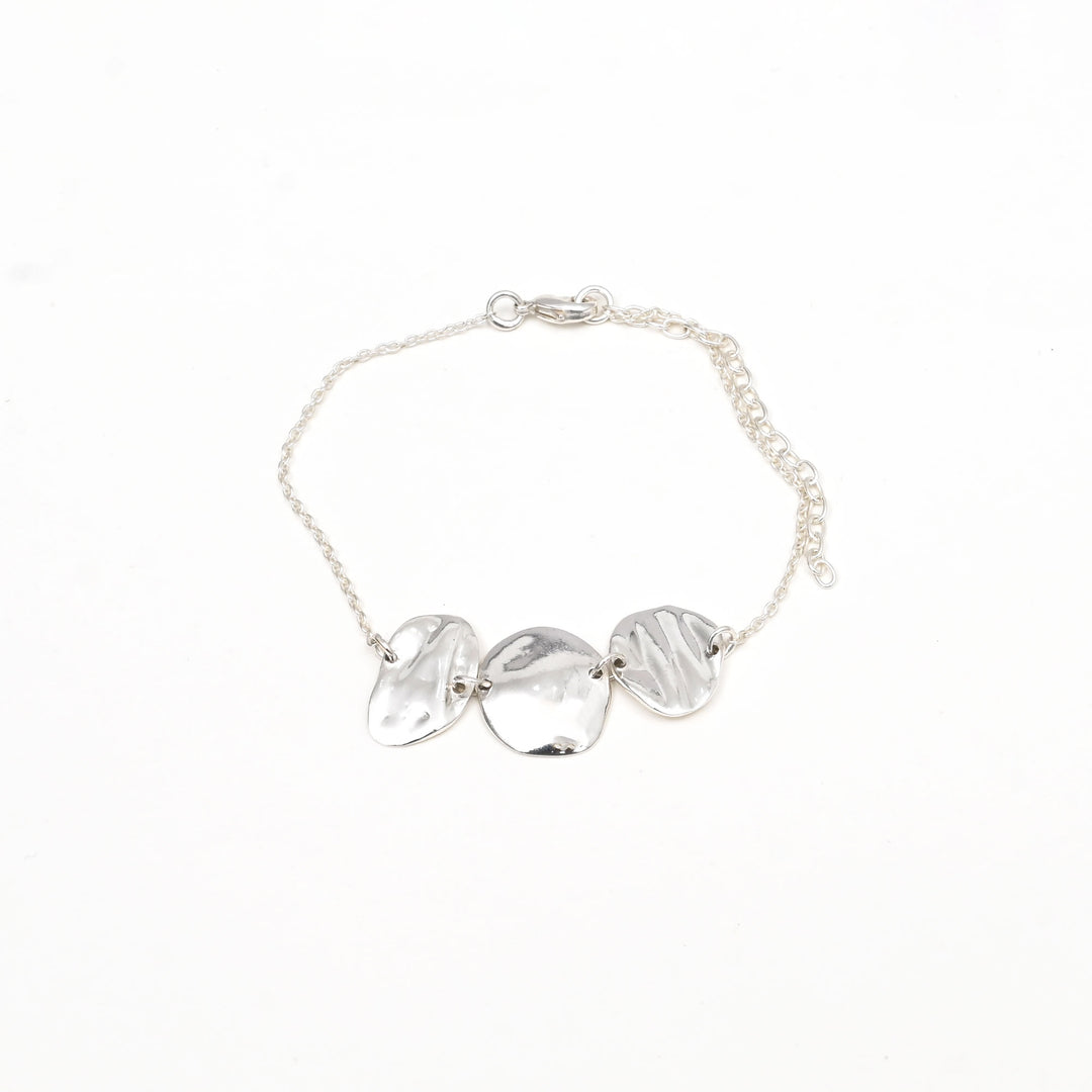 Silver Bracelet – Harmony Pattern