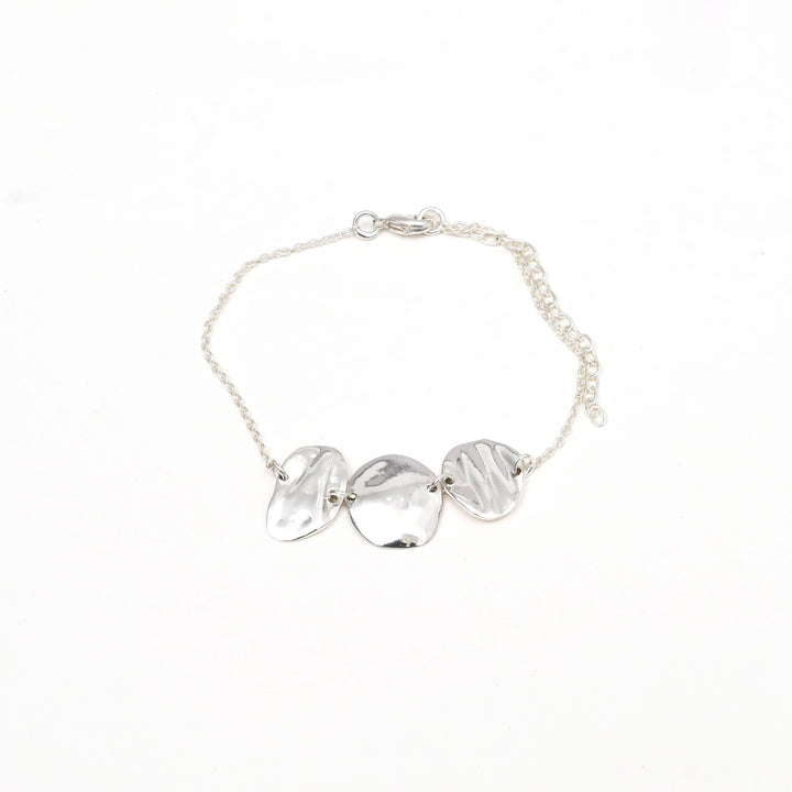 Silver Bracelet – Harmony Pattern