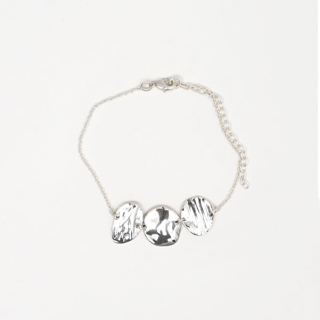 Silver Bracelet – Harmony Pattern