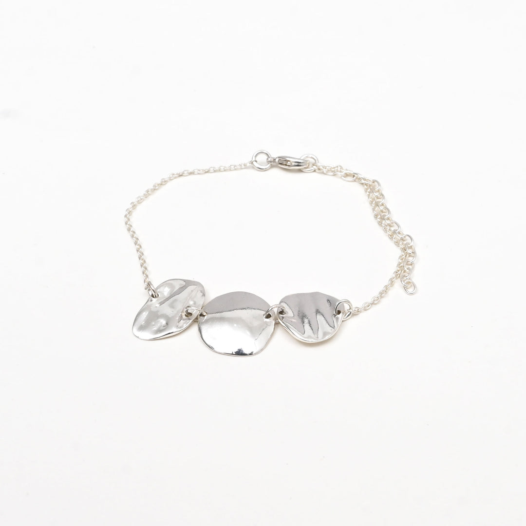 Silver Bracelet – Harmony Pattern