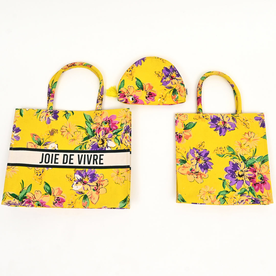 Vivre Radiance Canvas Gift & Tote Bag – Eco-Friendly Cotton