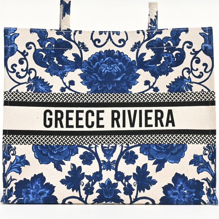 Reusable Floral Canvas Tote Bag – Cotton Shopper Bag