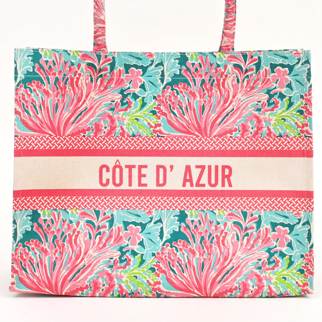 Reef Radiance Canvas Tote Bag – Ocean-Inspired Eco Carryall