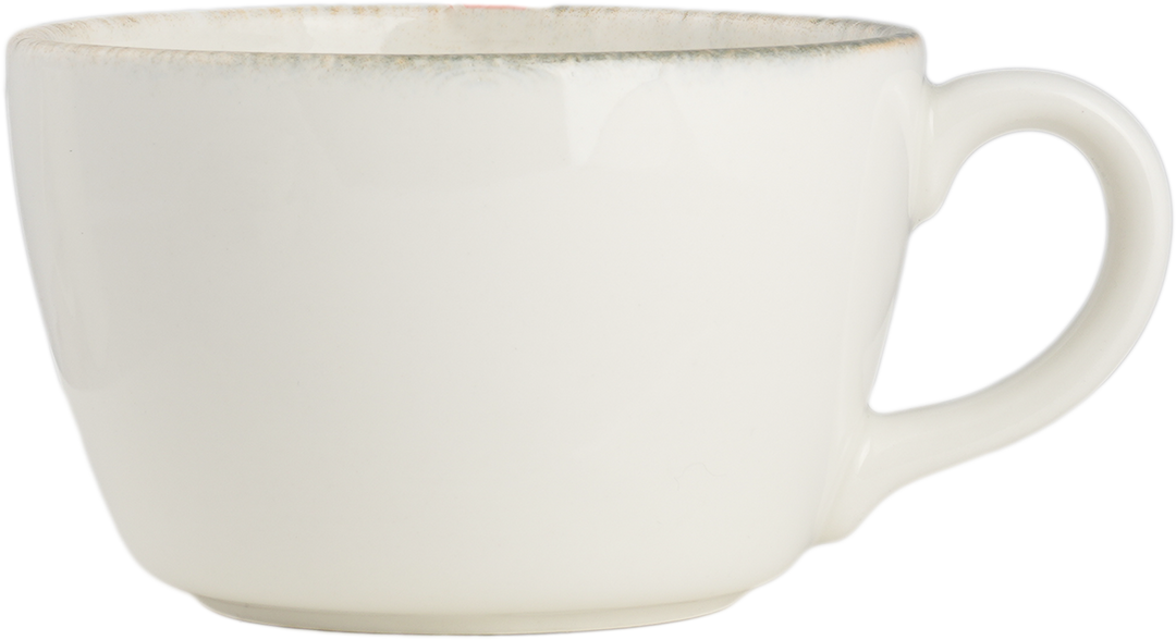 Ariane Iris Grey Tea Cup 21CL | Porcelain Tableware for Hotels & Restaurants