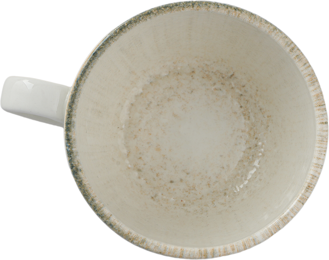 Ariane Iris Grey Tea Cup 21CL | Porcelain Tableware for Hotels & Restaurants