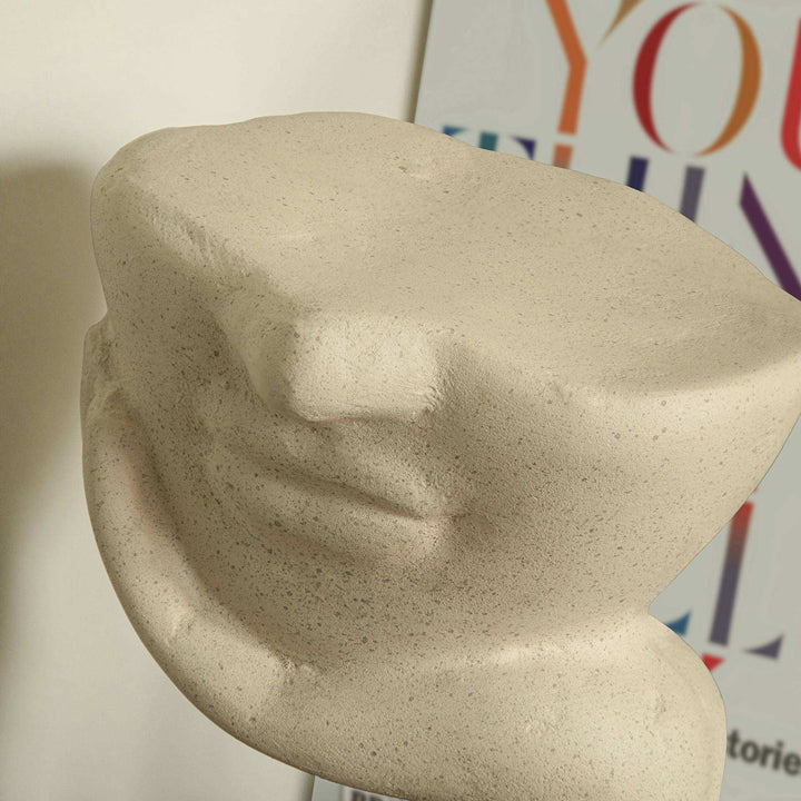 Restive Face Ecomix Sculpture Egg Shell