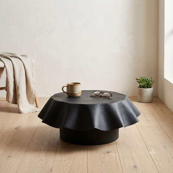 Noir Aluminium Tabletop Stand – Black Powder Coat
