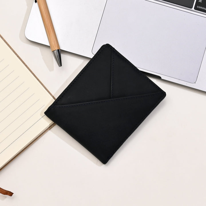 Leather Wallet 1S Blue – Premium Full-Grain Waxy Leather Wallet for Men | Slim, Stylish & Functional