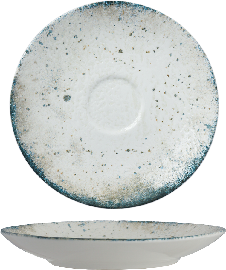 Set of 12 Verdant Saucer 15 cm – Fine Porcelain