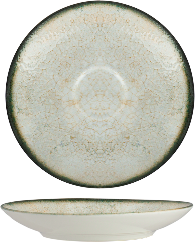 Ariane Cascade Round Saucer 15CM – Set of 12 | Porcelain Tableware for Hotels & Restaurants