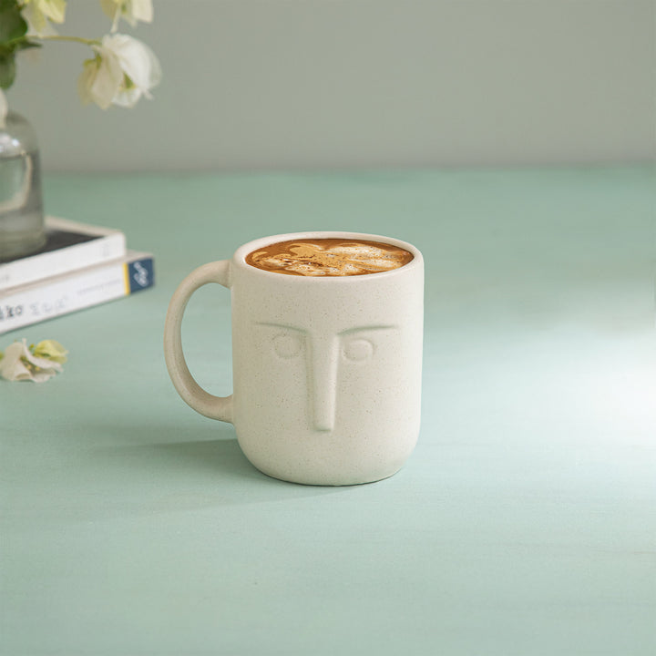 Moai Ceramic Coffee Mug Set of 2