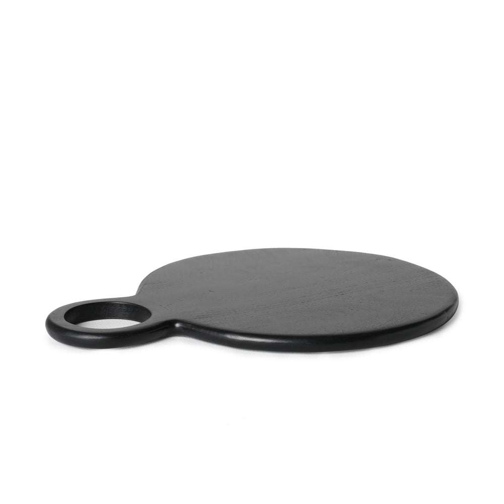 MIDNIGHT MANGO WOOD CHEESEBOARD (ROUND) (WDETA2205)