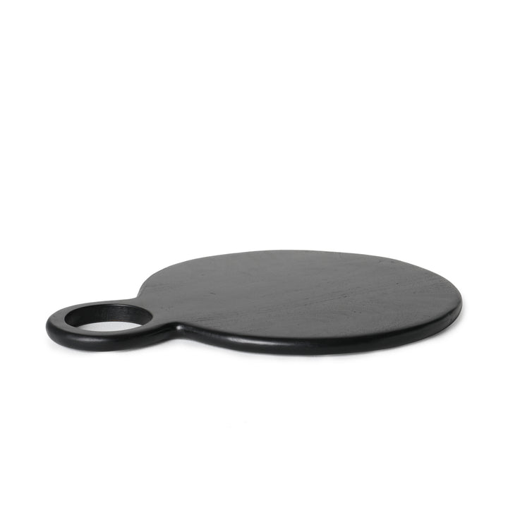 MIDNIGHT MANGO WOOD CHEESEBOARD (ROUND) (WDETA2205)