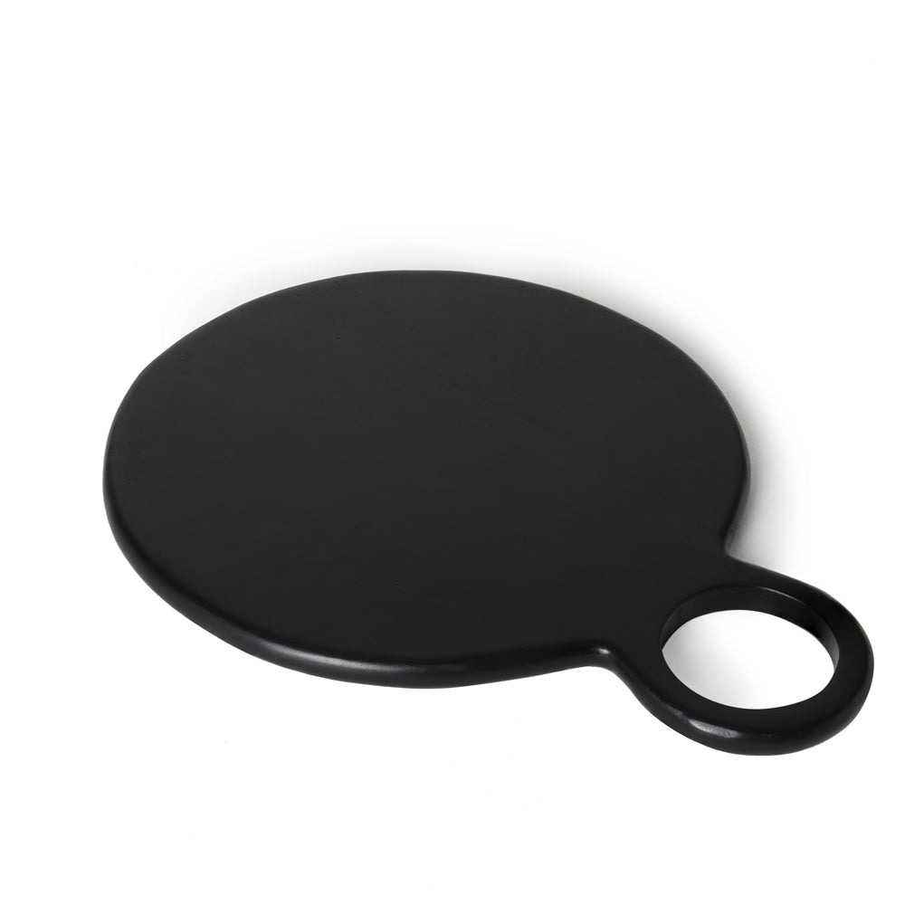 MIDNIGHT MANGO WOOD CHEESEBOARD (ROUND) (WDETA2205)