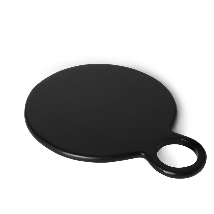 MIDNIGHT MANGO WOOD CHEESEBOARD (ROUND) (WDETA2205)