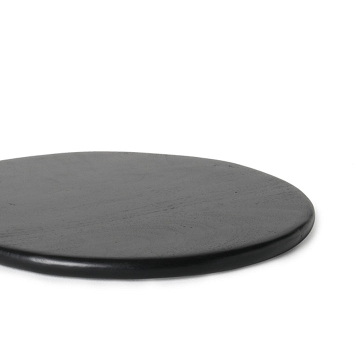 MIDNIGHT MANGO WOOD CHEESEBOARD (ROUND) (WDETA2205)