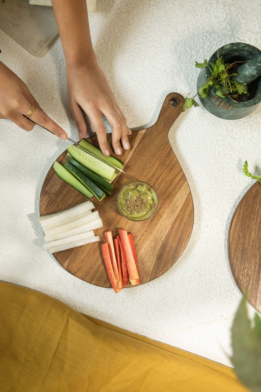 Laimai Small Mango Wood Chopping Serving Board