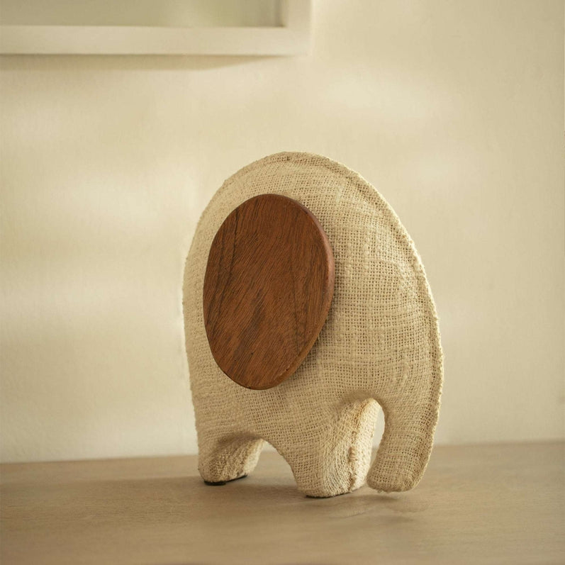 Anarva Handcrafted Ecomix Elephant Figurine