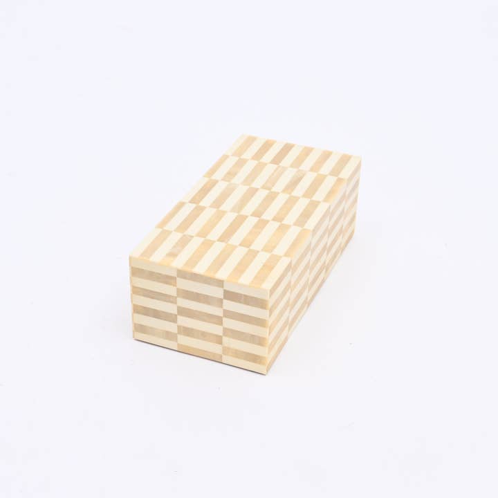 Alicia 3-Pc Ivory Resin MDF Jewellery & Keepsake Storage Box Set – Elegant Trinket Organizer for Dresser, Desk
