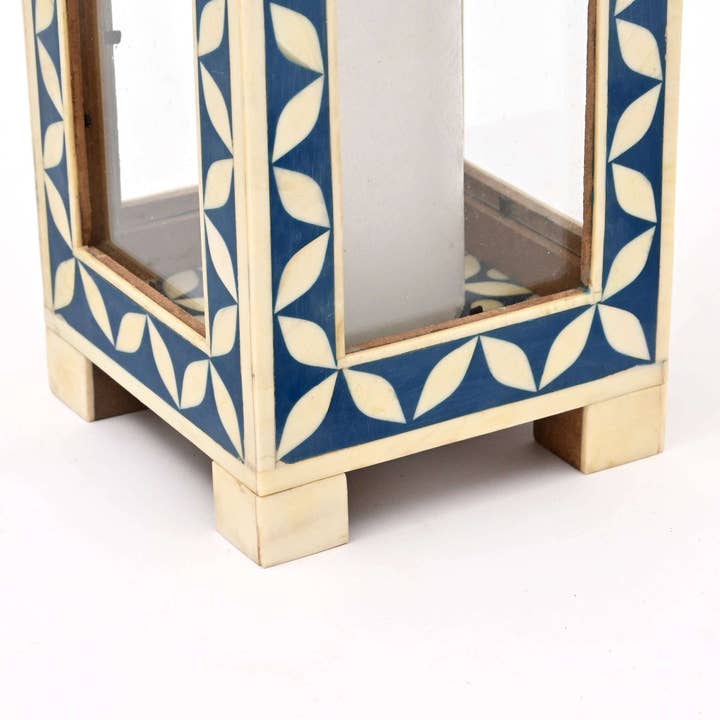 Moroccan Metal Lantern | Decorative Candle Holder | Ambient Indoor/Outdoor Light | Boho & Rustic Home Decor