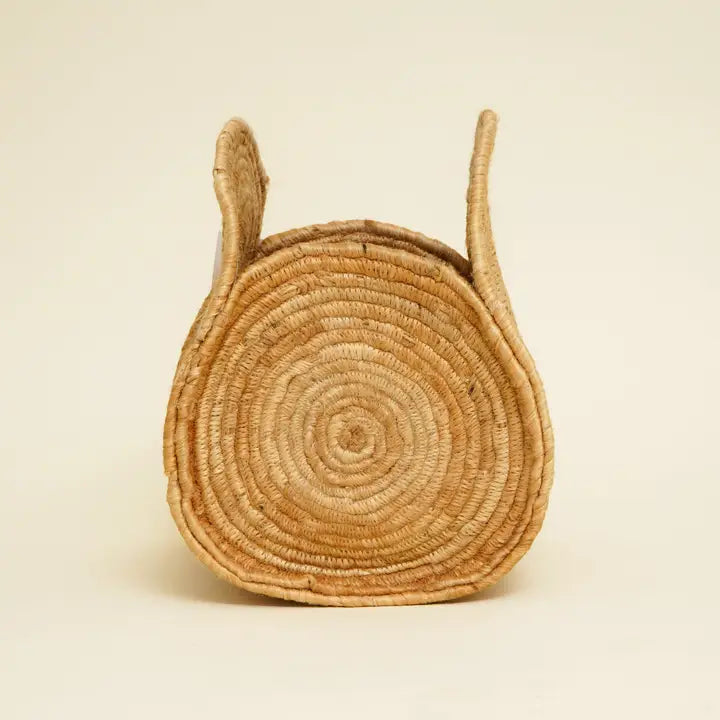 Handmade Jute Storage Basket – Natural Light Brown Organizer