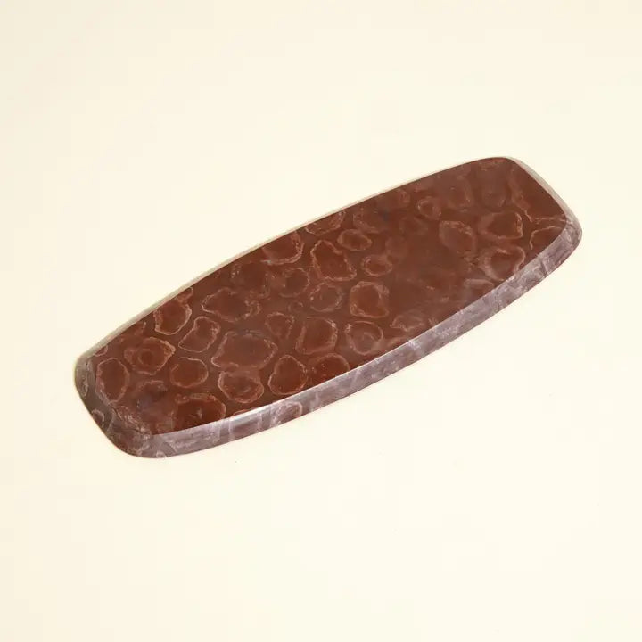 Brown Marble Cheese Board – Handcrafted Elegance