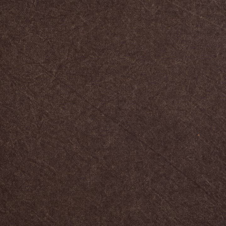 Handcrafted Cotton & Linen Table Runner – Rich Brown