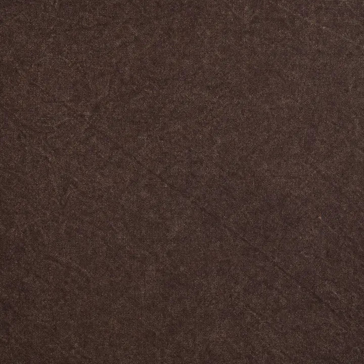 Handcrafted Cotton & Linen Table Runner – Rich Brown