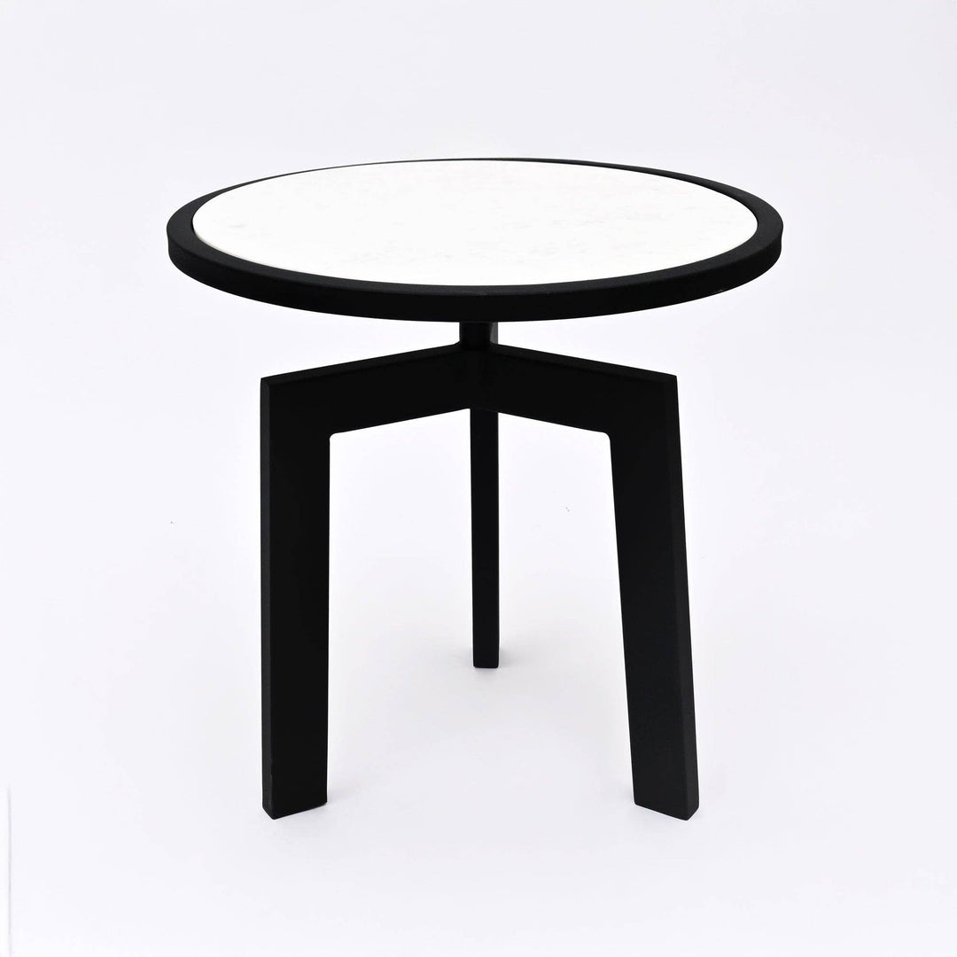 Round Marble Table with tripod legs