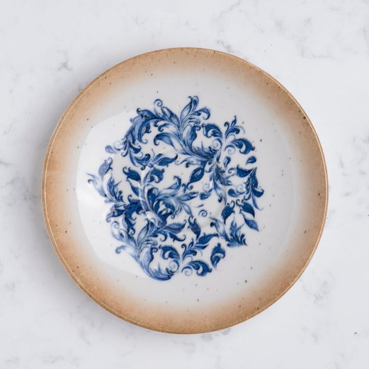 Cruise Amalfi Porcelain Saucer 15cm | Mediterranean Coffee & Tea Saucer | Professional Hospitality Tableware | Set of 12