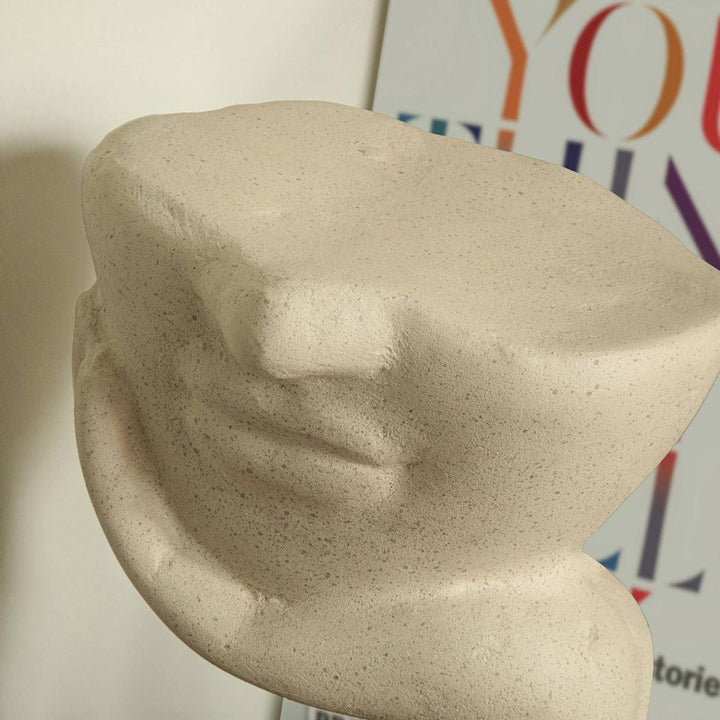 SCULPTURE RESTIVE FACE ECOMIX - BLANC (ECDEA2871)