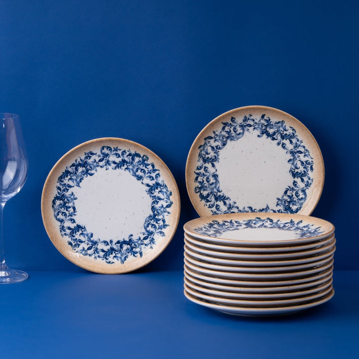 Cruise Amalfi Round Rimless Porcelain Plate 18cm – Set of 12 | Professional Hospitality Side Plate