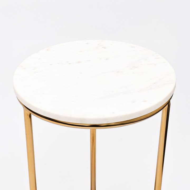 Gold EPL Marble Table Set of 2