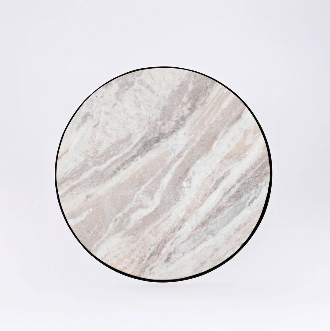 Drum Table with Toronto Marble top