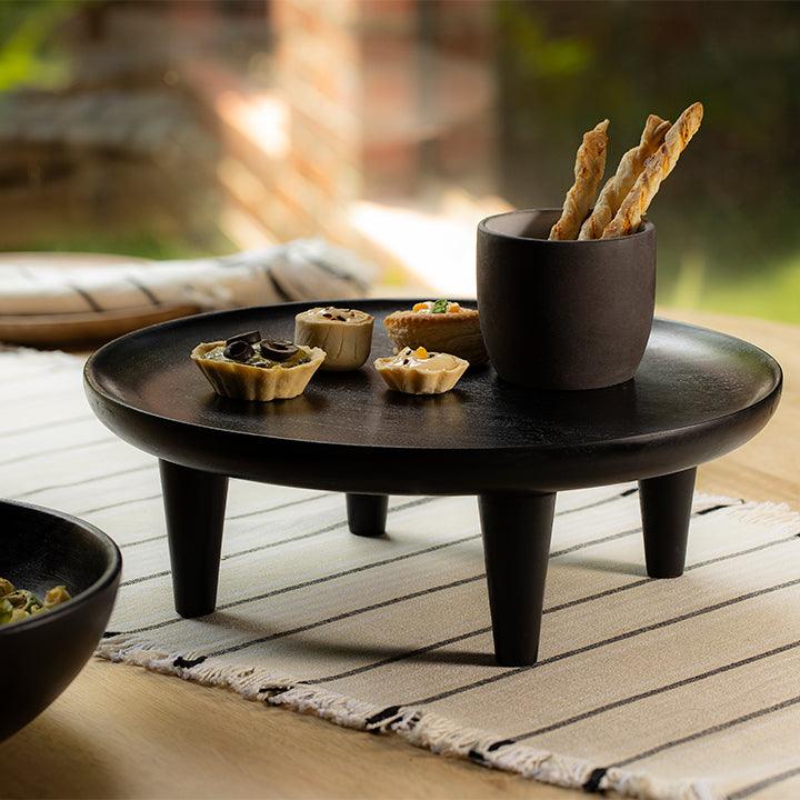 PLATEAU EN BOIS MANGUE MINUIT (WDETA2207)