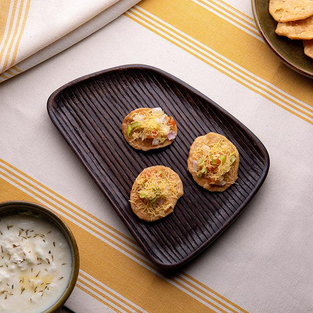 BRUNET MANGO WOOD PLATTER (SMALL)