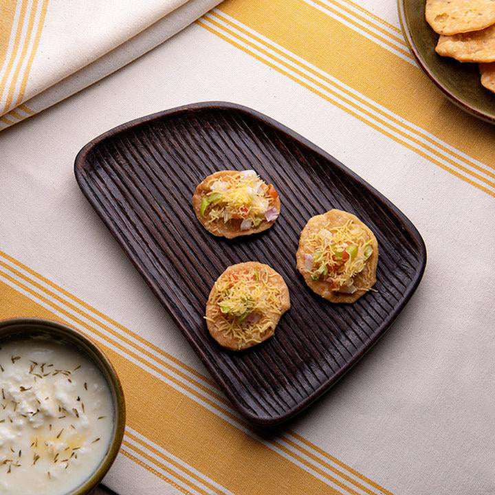BRUNET MANGO WOOD PLATTER (SMALL)
