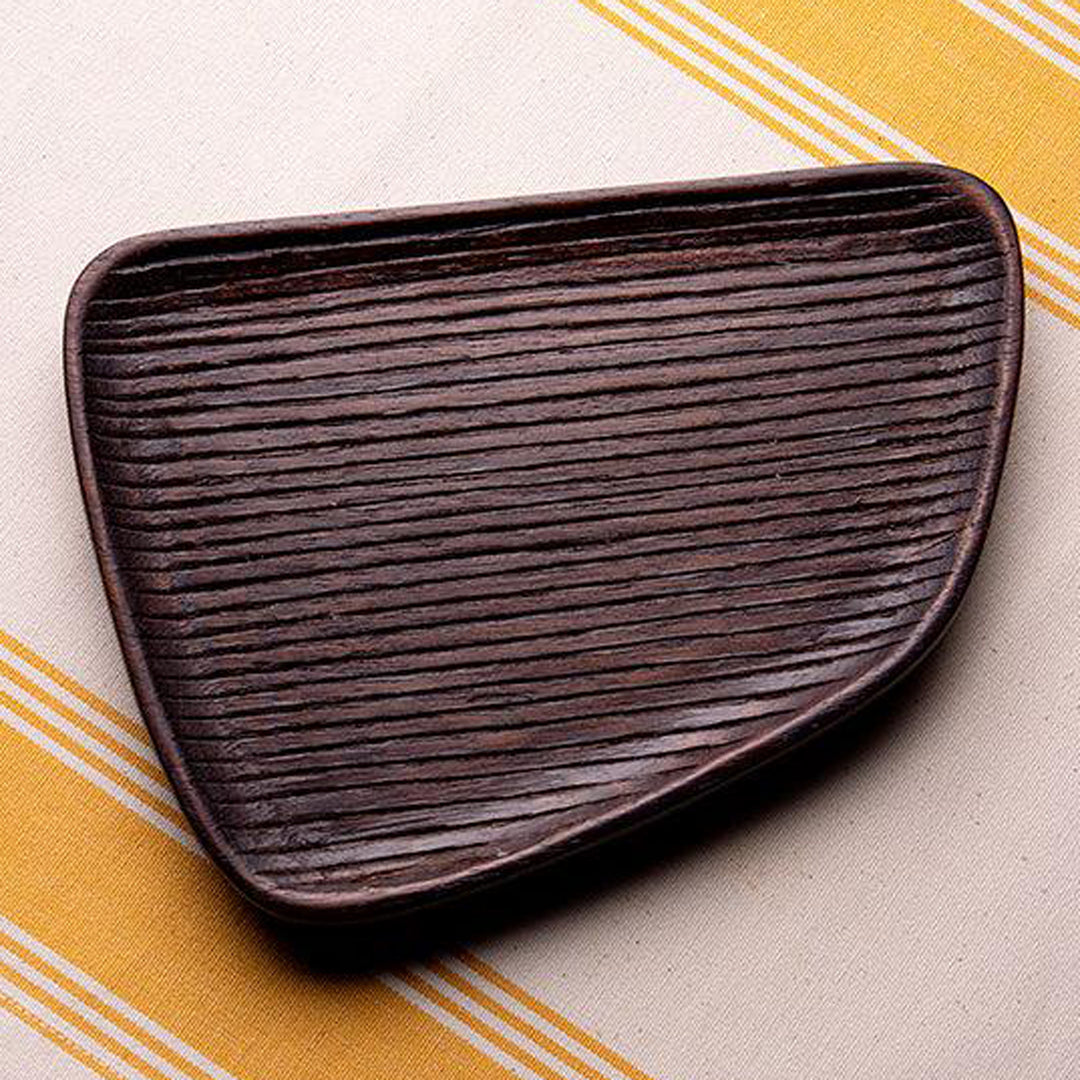 BRUNET MANGO WOOD PLATTER (SMALL)